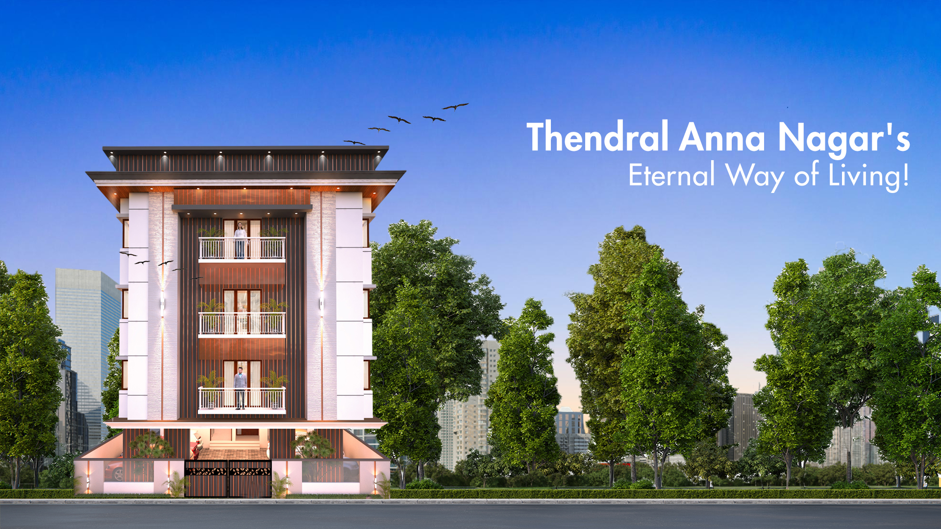 New flats for sale in Anna Nagar showcased in a premium residential project 